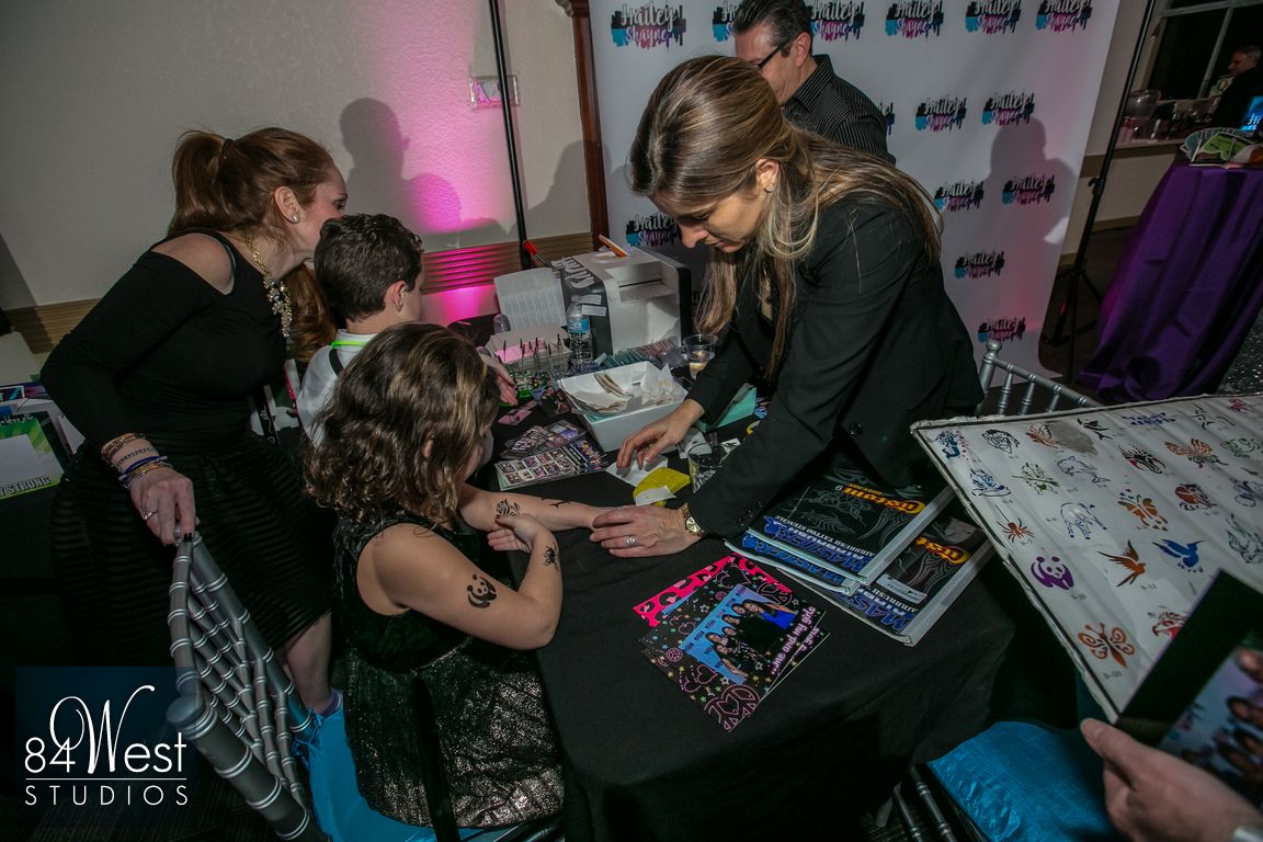 party airbrush tattoo station