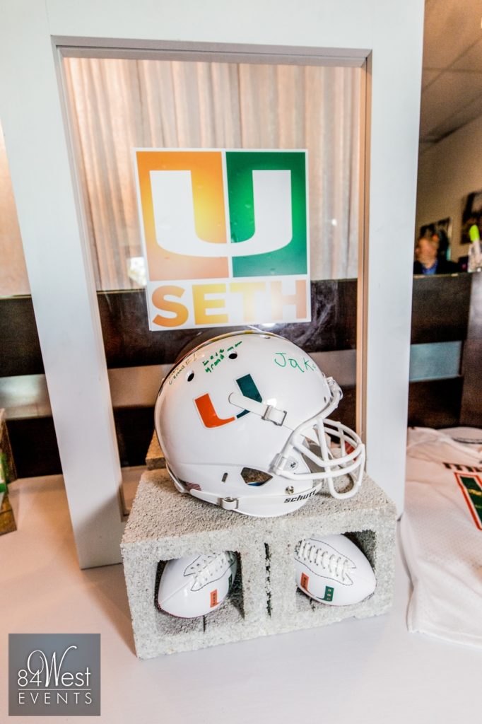 signed hurricanes helmet