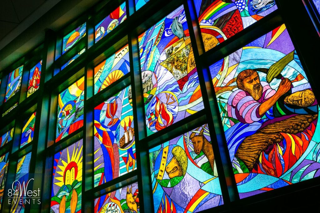 stained glass window