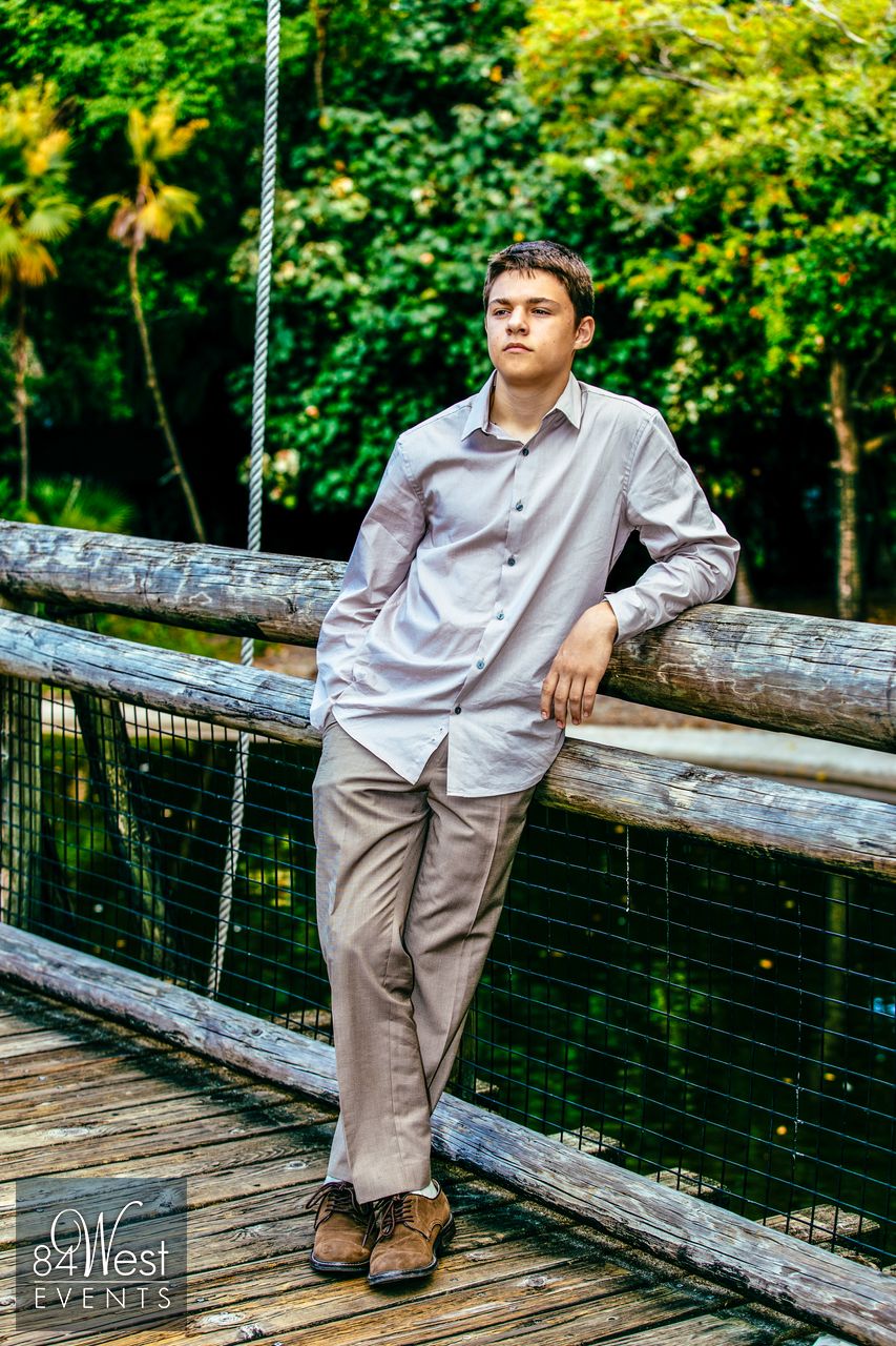 boy at zoo